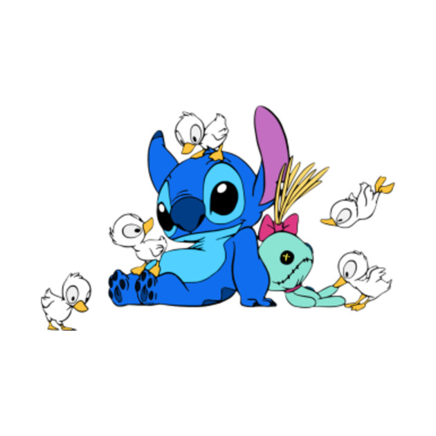 Stitch ducklings deviantart
