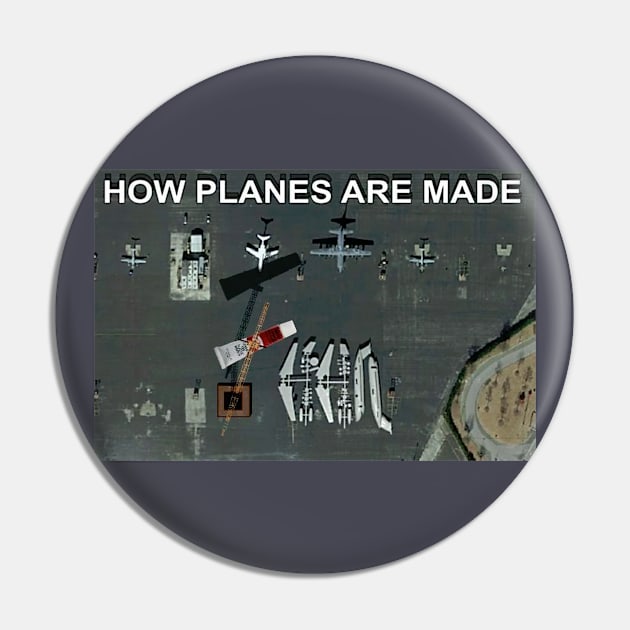 How Planes Are Made Pin by Manatee Max