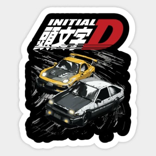 ۞»☆Initial D Fantabulous Clothing & Stickers☆«۞ Sticker for Sale by  Fantabulous