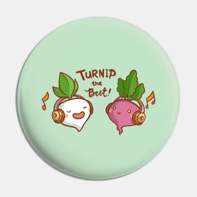 Turnip the Beet Pin by mschibious