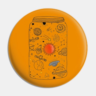 Jam Jar Cosmos Pin