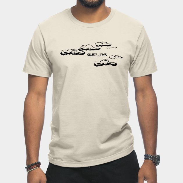 Silver Jews: Send in the clouds, black and white - Silver Jews - T-Shirt