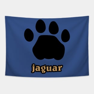 Jaguar Track Tapestry