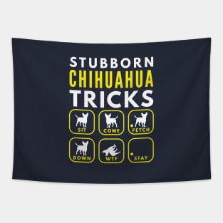 Stubborn Chihuahua Tricks - Dog Training Tapestry