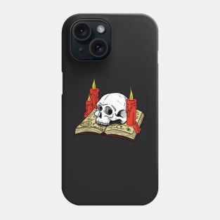 Magic Spellbook Skull Phone Case