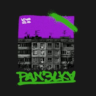 POST-SOVIET PANELKA // Typical russian panel houses T-Shirt