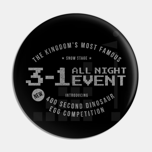 3-1 ALL NIGHT EVENT Pin by Artful Raccoon