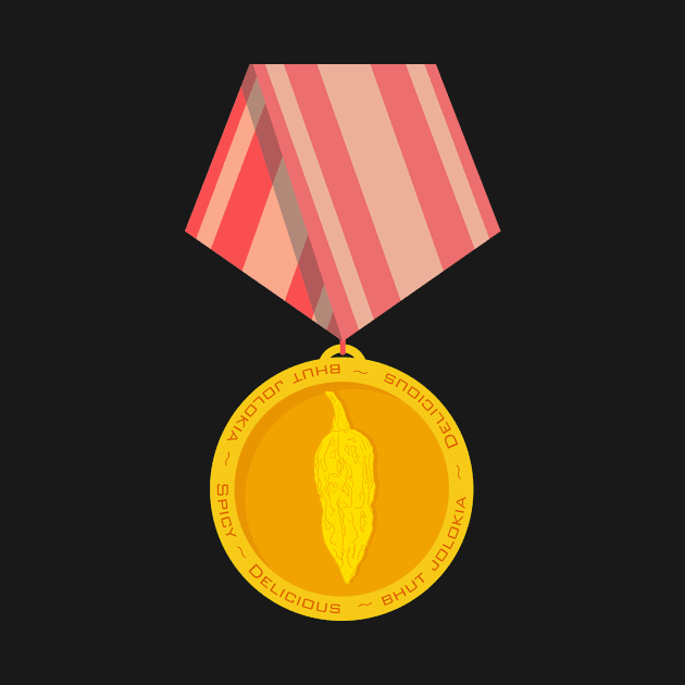 Chili Pepper Medal by MojoCoffeeTime