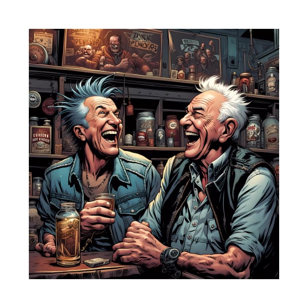 Punk Rock Pensioners by Colin-Bentham