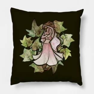 Belly Dancer Ivy Art Pillow