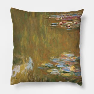 The Water Lily Pond by Claude Monet Pillow