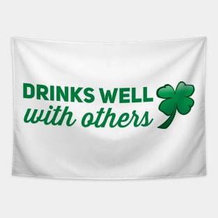 Drinks Well With Others Tapestry