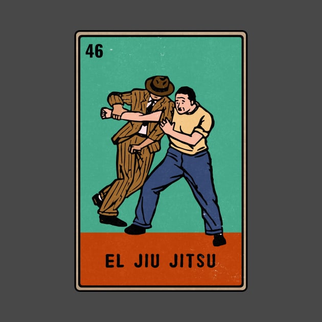 Vintage Jiu Jitsu Loteria by Kujo Vintage