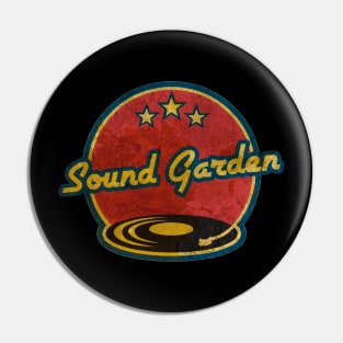 Sound garden Pin