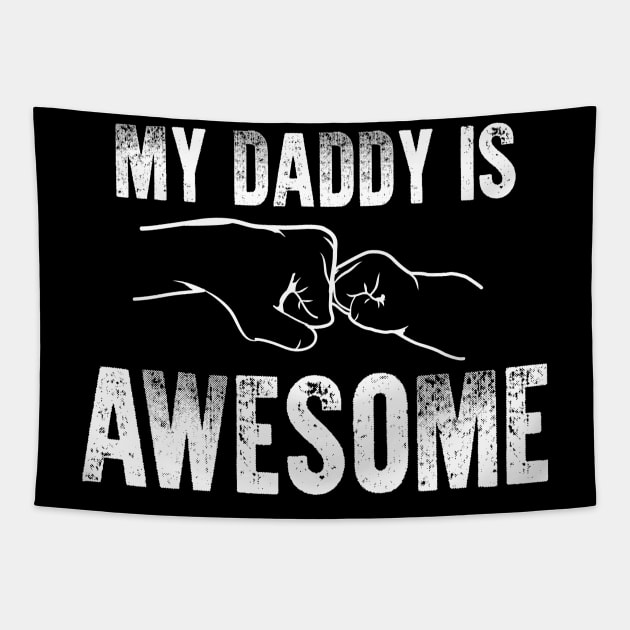 Awesome Dad Tapestry by theramashley