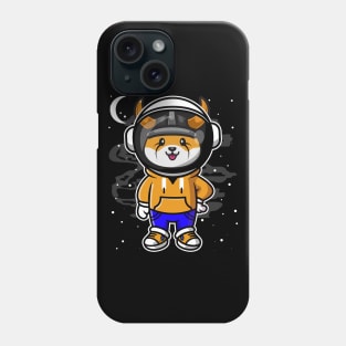 Hiphop Astronaut Floki Inu Coin Floki Army To The Moon Crypto Token Cryptocurrency Wallet Birthday Gift For Men Women Kids Phone Case