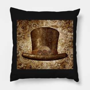 Steam Punk Top Hat Pillow