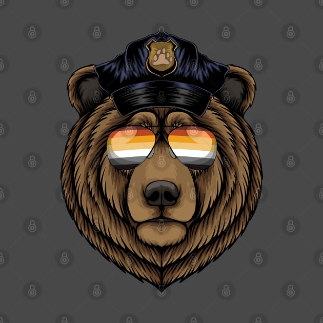 Gay Bear Sunglasses Flag Pride by USProudness