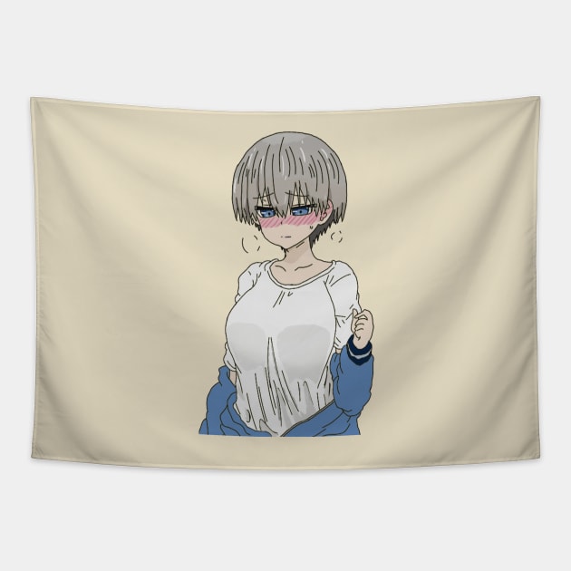 Uzaki Chan || Uzaki Chan Wants to Hangout Merch Tapestry by saturnswamp