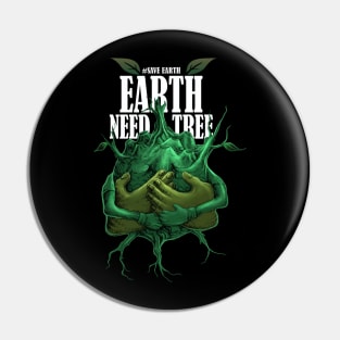 earth need a tree Pin