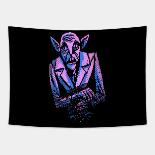 Retro Nosferatu Tapestry