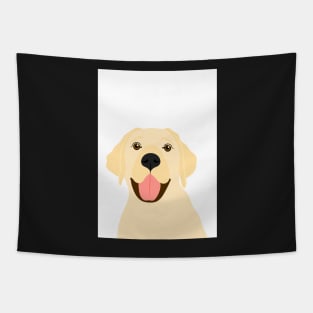 Labrador Illustrative Portrait Tapestry