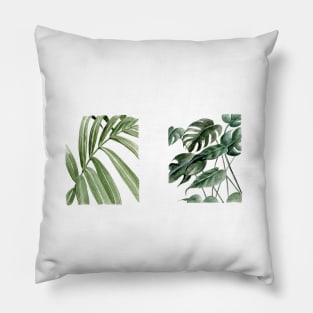 Greenery Squares Pillow