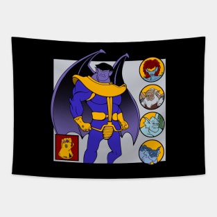 Gargoyanos // Millenial Gargoyles Mashup Cartoon Comic Merch Tapestry