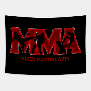 Mixed Martial Arts MMA Sports Tapestry