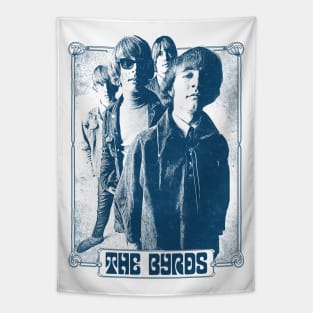 The Byrds  / Vintage Style Retro Fan Art Tapestry