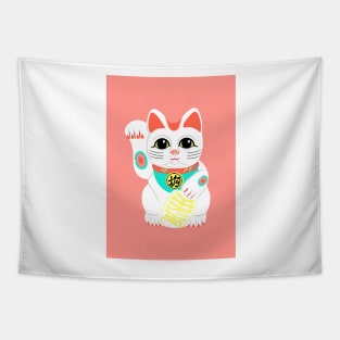 Lucky Cat Tapestry