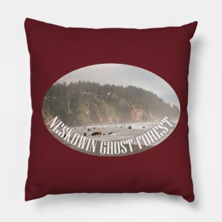 Ghost Forest / Neskowin, Oregon Pillow