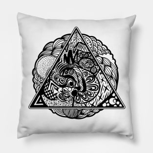 Triangular Doodle Pillow