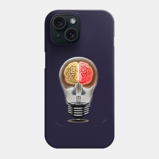 A brilliant idea for a brilliant brain Phone Case