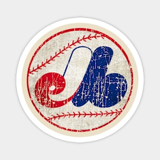 Montreal Expos Vintage Magnet
