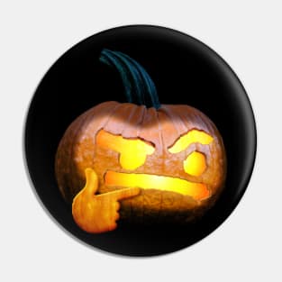 Halloween - the thonk pumpkin Pin