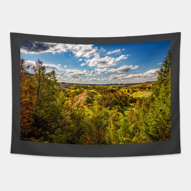 North Dakota Badlands Tapestry by Gestalt Imagery