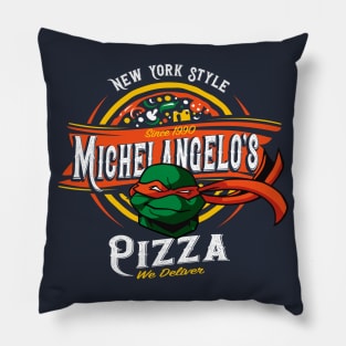 Michelangelo's New York Style Pizza Pillow