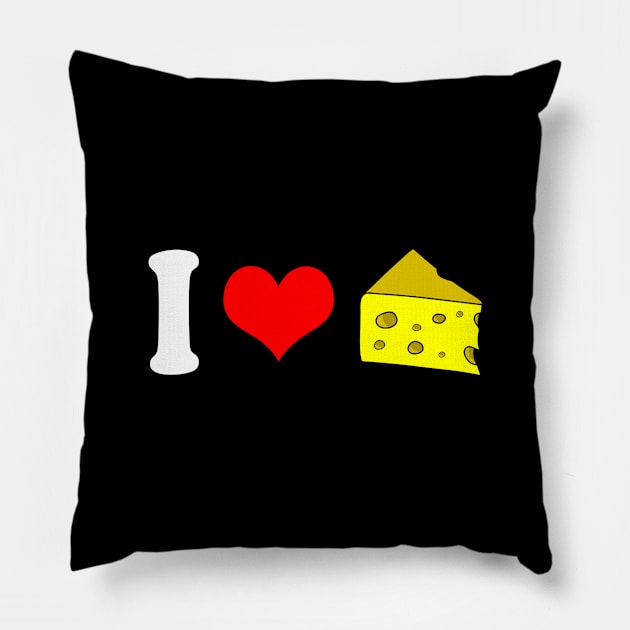 I love cheese Pillow by Mamon