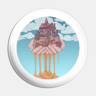 Sandcastles Pin