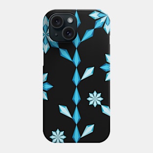 Winter flower garden, version one Phone Case