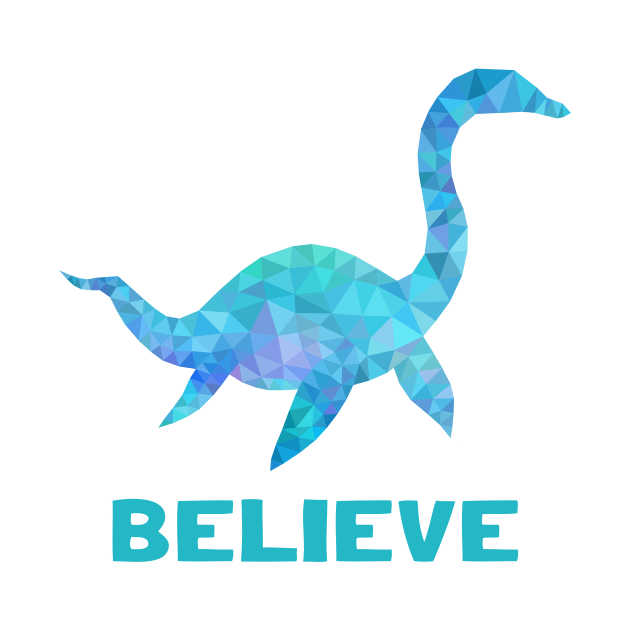 Loch Ness Monster Believe by CKastellanos