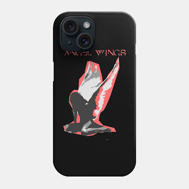 angel wings Phone Case by vellouz55