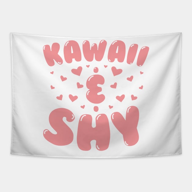 Kawaii & Shy Tapestry by thingsandthings