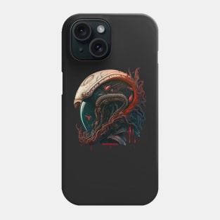 Xeno Helmet - Necro Merch Phone Case