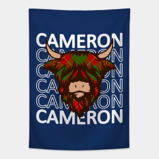 Clan Cameron - Hairy Coo Tapestry