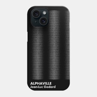 Alphaville / Minimal Graphic Design Tribute Phone Case