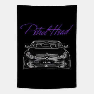Mercedes CLS Petrol Head Front & Rear View Tapestry