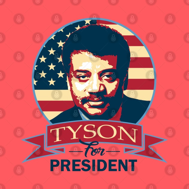 Neil Degrasse Tyson For President by Nerd_art