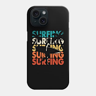 Surfing T Shirt For Women Men Phone Case